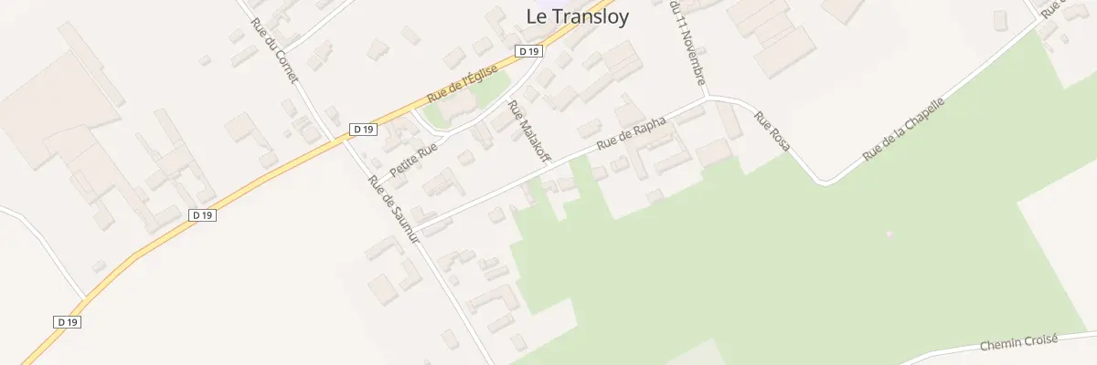 Plan du 8 Rue de Rapha au Transloy