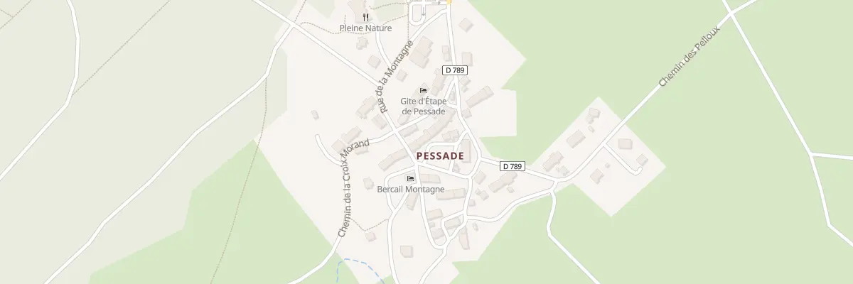 Plan du 5079 Pessade à Saulzet-le-Froid
