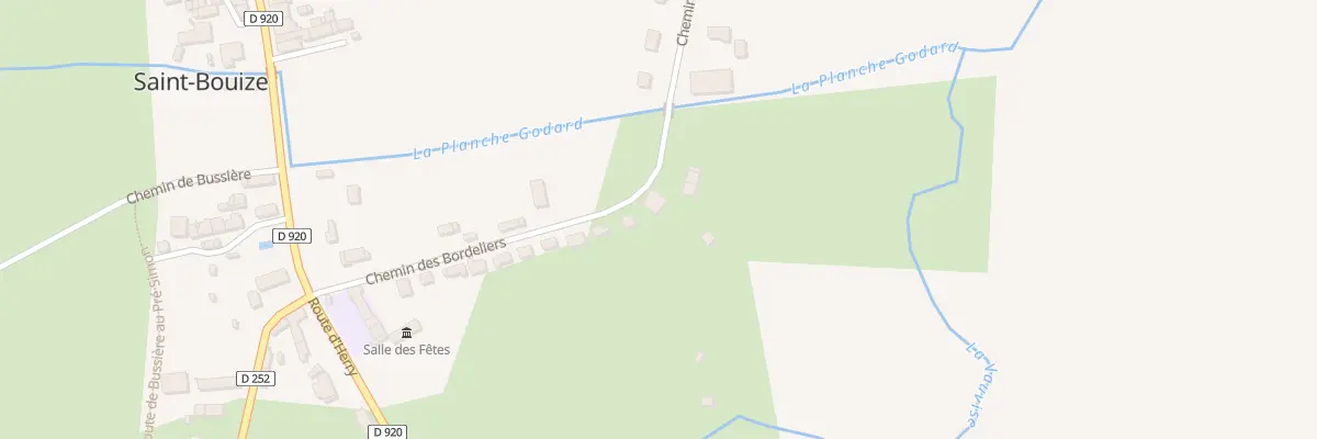 Plan du 24 Che des Bordeliers à Saint-Bouize