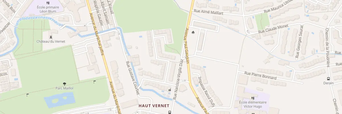 Plan du 16 Rue Henri Matisse à Perpignan