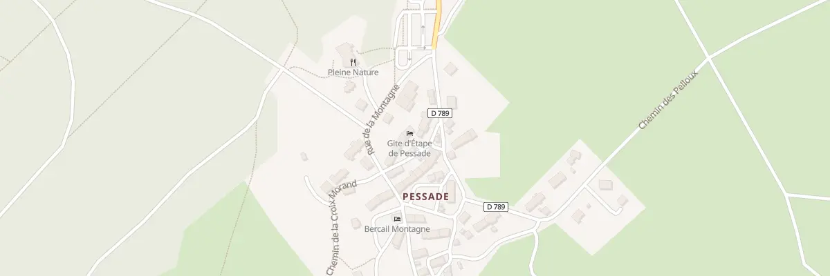 Plan du 5182 Pessade à Saulzet-le-Froid