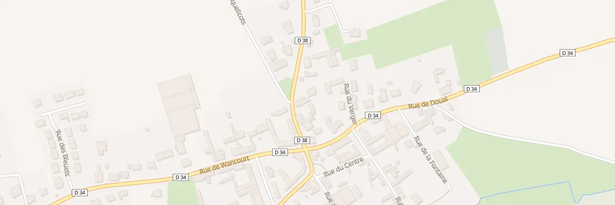 Plan du 3 Rue d’Arras à Guémappe