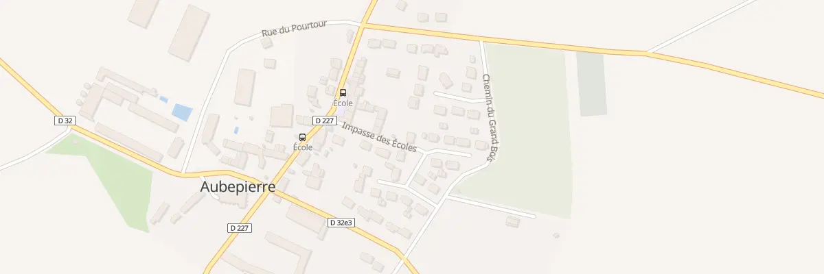 Plan du 7 Imp des Ecoles à Aubepierre-Ozouer-le-Repos
