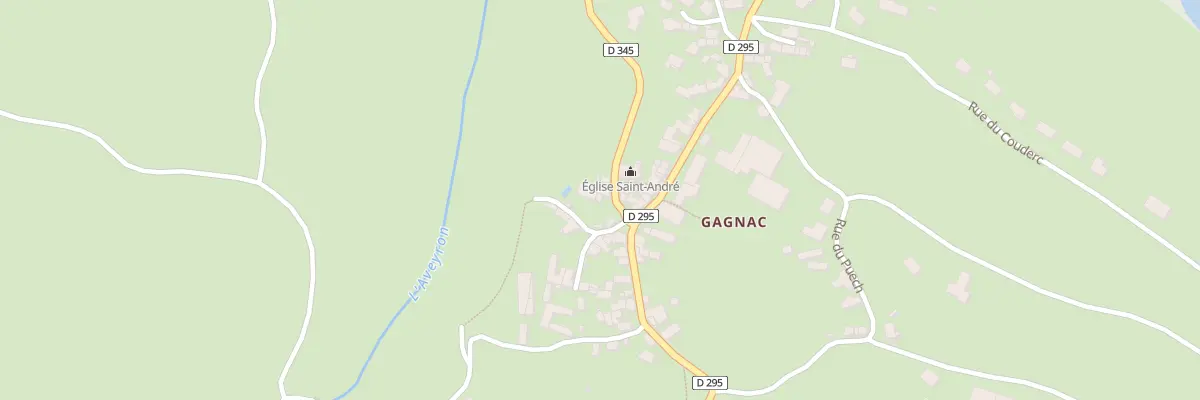 Plan du 5190 Gagnac à Gaillac-d’Aveyron