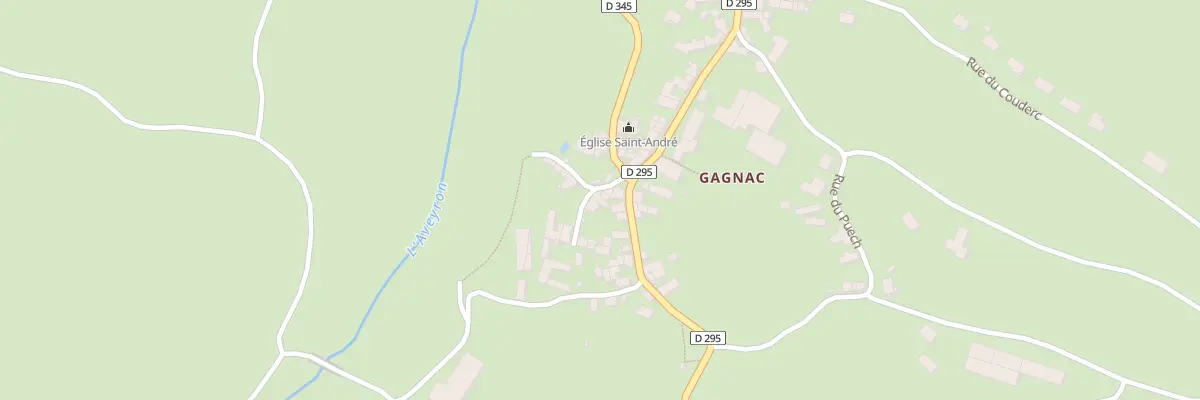 Plan du 5196 Gagnac à Gaillac-d’Aveyron