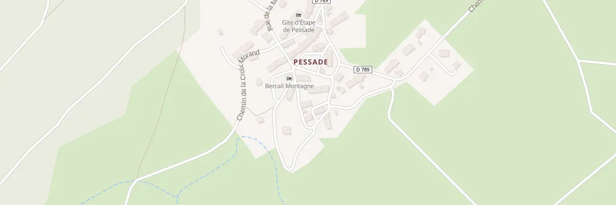 Plan du 5091 Pessade à Saulzet-le-Froid