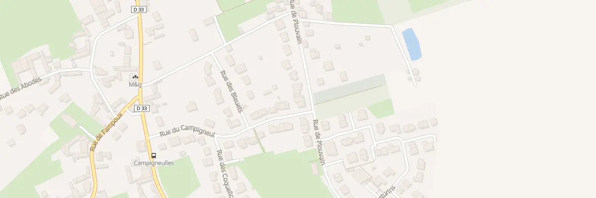 Plan du 23 Rue de Plouvain à Gavrelle