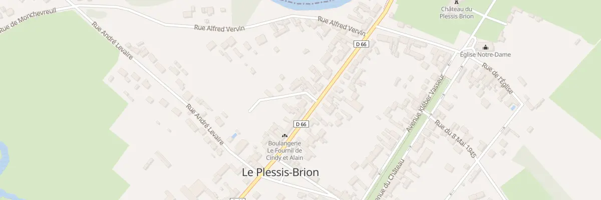 Plan du 44 Rue Edouard Meunier au Plessis-Brion