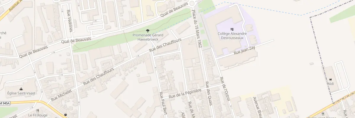 Plan du 77 Rue de Metz à Armentières