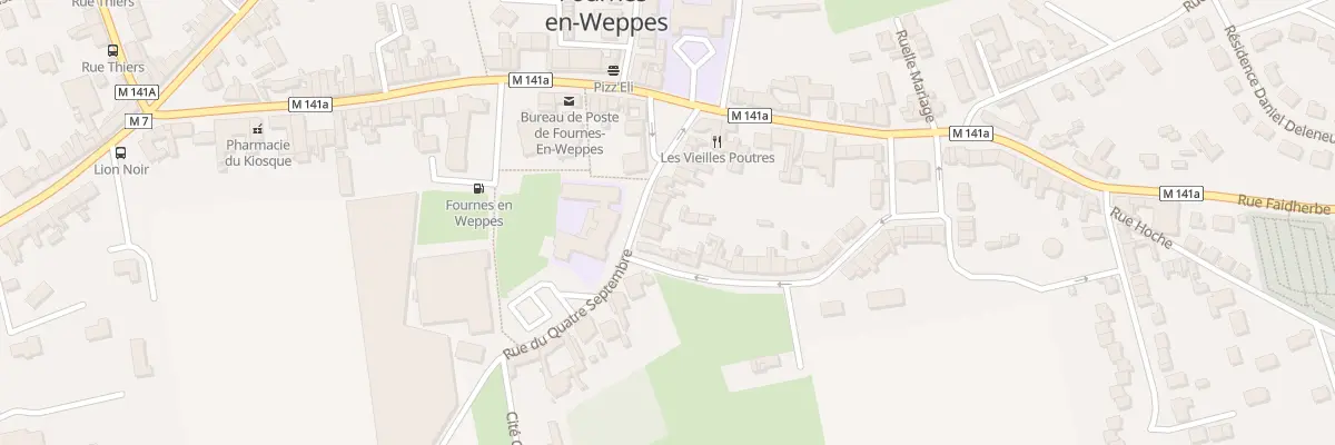 Plan du 79 Rue du Quatre Septembre à Fournes-en-Weppes