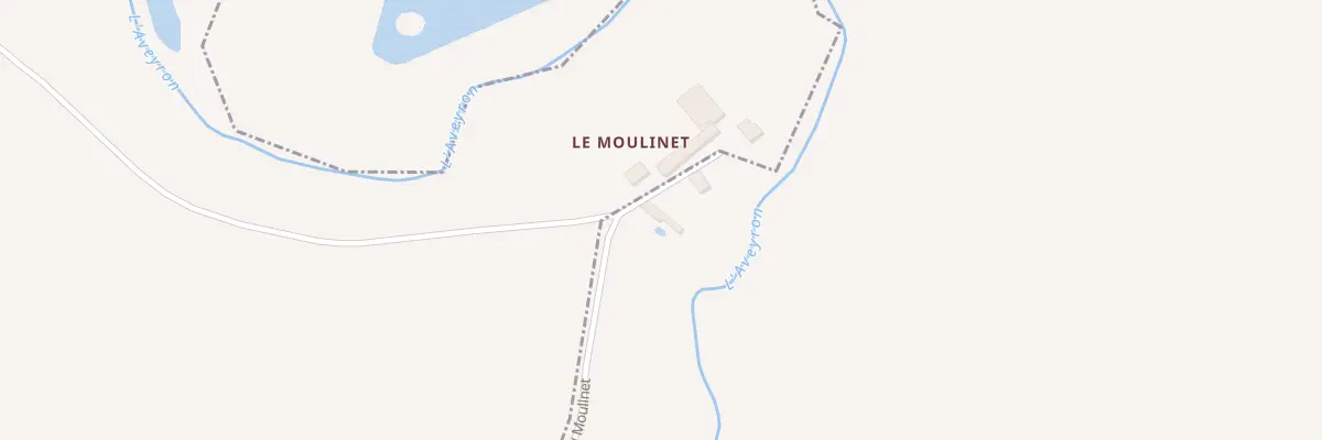 Plan du 5568 Le Moulinet à Saint-Maurice-sur-Aveyron