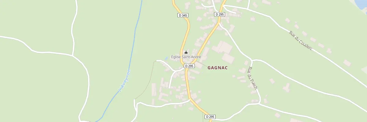 Plan du 5186 Gagnac à Gaillac-d’Aveyron