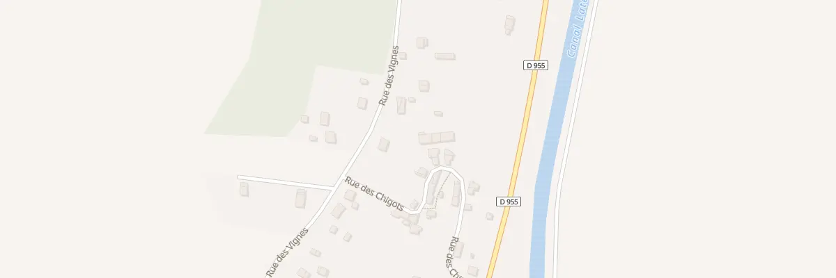 Plan du 12 Rue des Chigots à Bannay