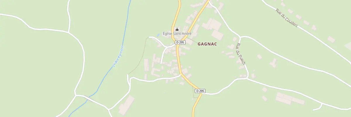 Plan du 5199 Gagnac à Gaillac-d’Aveyron