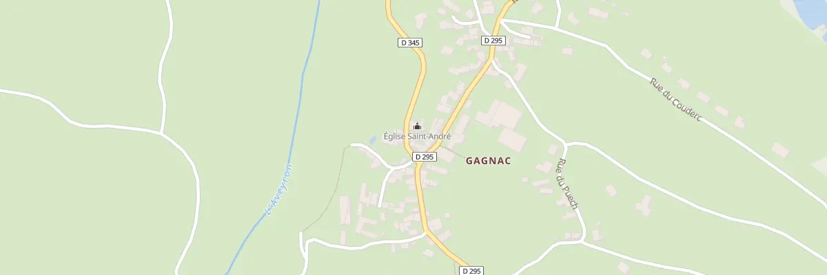 Plan du 5187 Gagnac à Gaillac-d’Aveyron
