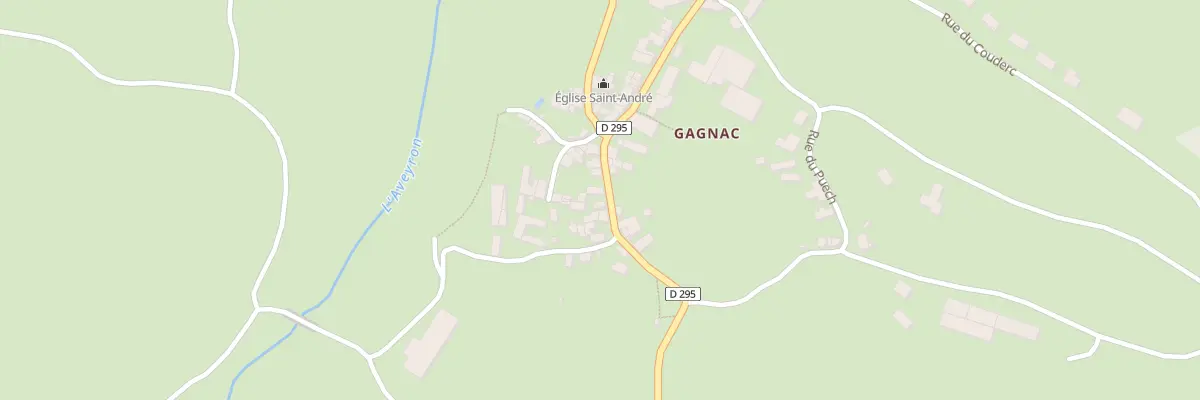 Plan du 5261 Gagnac à Gaillac-d’Aveyron