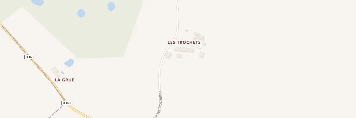 Plan du 2 Les Trochettes à Saint-Firmin-des-Bois