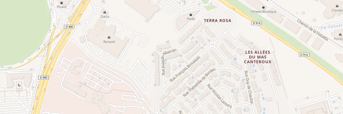 Plan du 12 Rue Joaquin Albarran à Perpignan