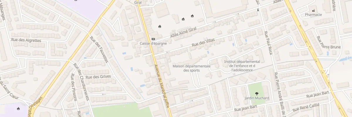 Plan du 10 Rue des Villas à Perpignan