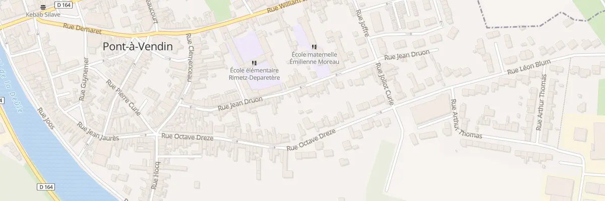 Plan du 37 Rue Jean Druon à Pont-à-Vendin