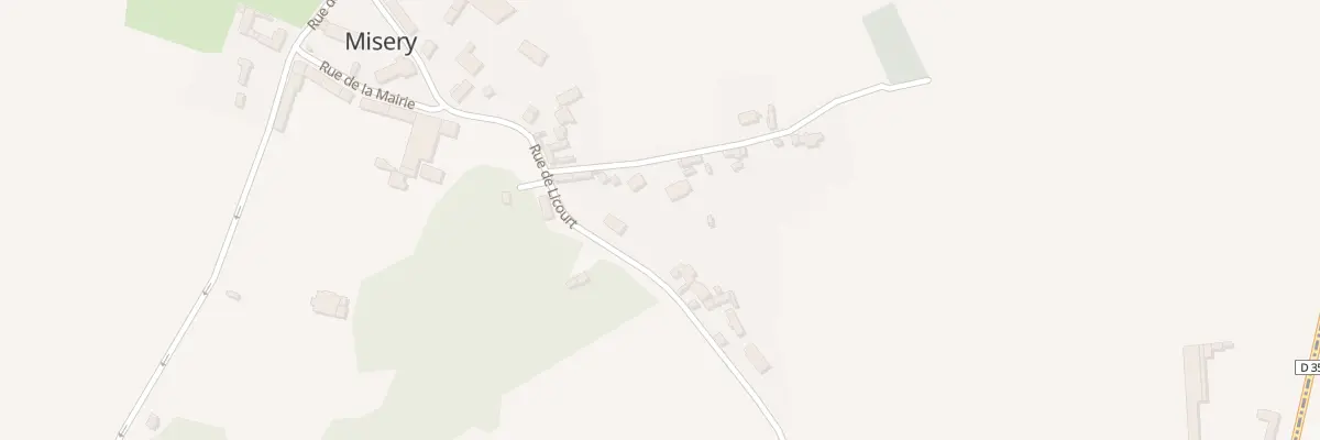 Plan du 2 Rue du Cimetière à Marchélepot-Misery
