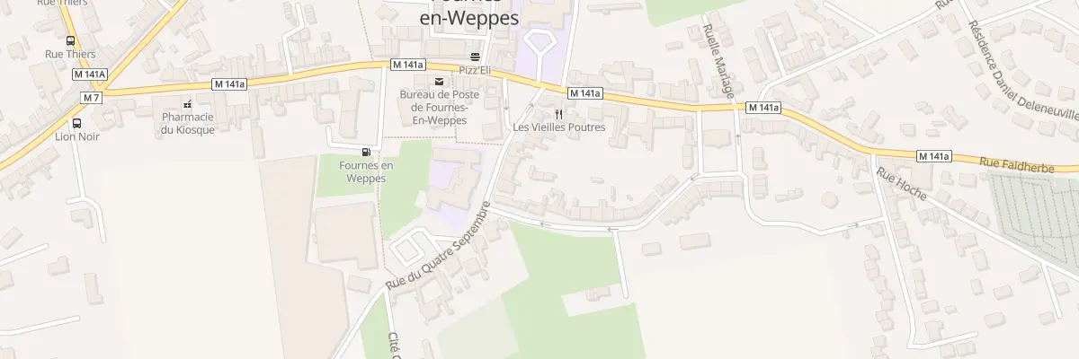 Plan du 216 Rue du Huit Mai 1945 à Fournes-en-Weppes