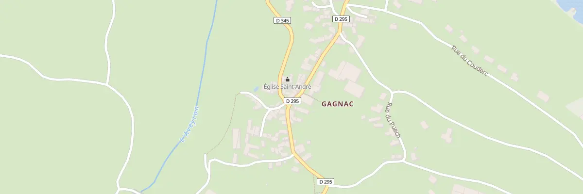 Plan du 5184 Gagnac à Gaillac-d’Aveyron