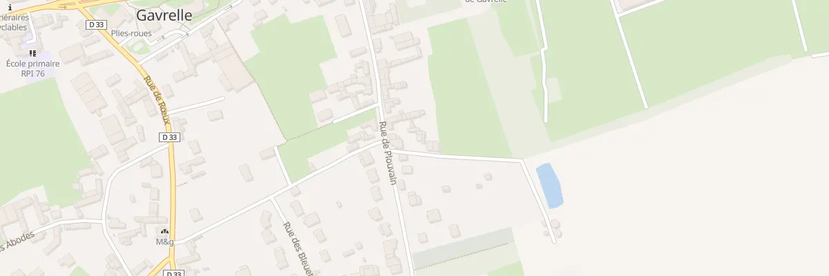 Plan du 17 Rue de Plouvain à Gavrelle