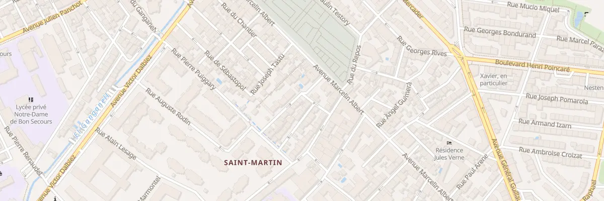 Plan du 5 Rue Ambroise Paré à Perpignan