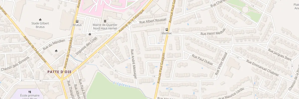 Plan du 5 Rue Vincent Scotto à Perpignan