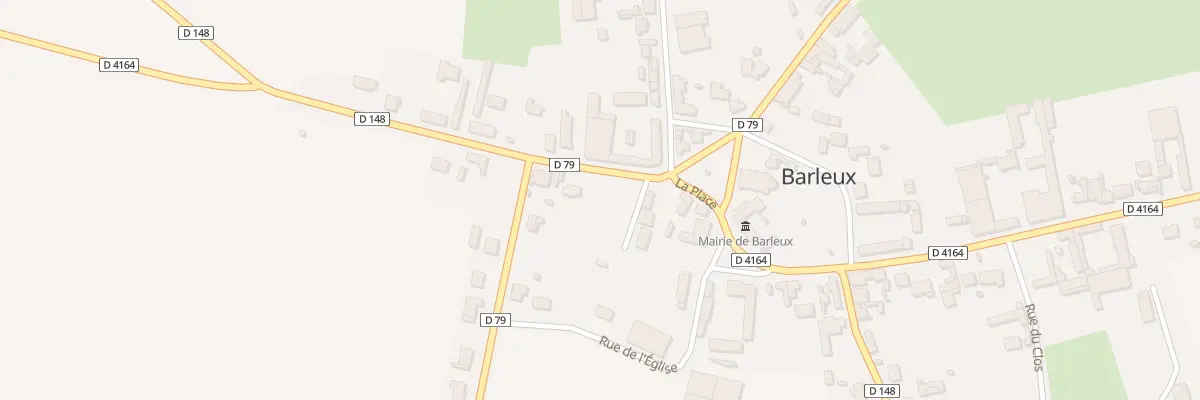 Plan du 1B Rue de Flaucourt à Barleux
