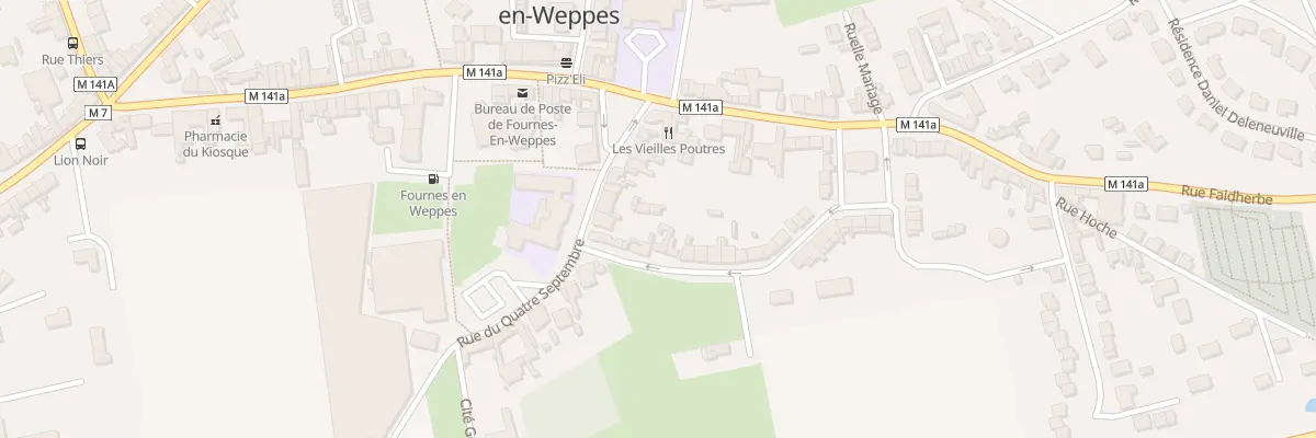 Plan du 216B Rue du Huit Mai 1945 à Fournes-en-Weppes