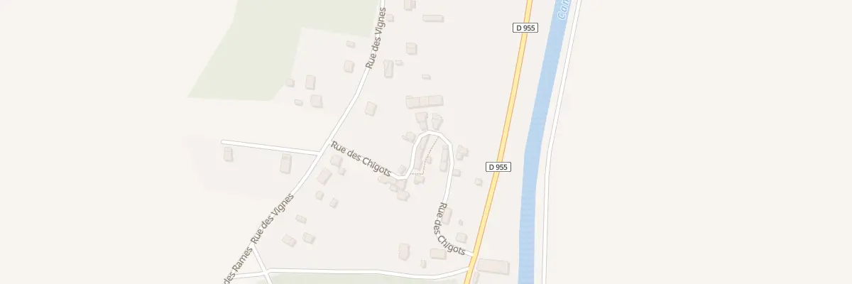 Plan du 5 Rue des Chigots à Bannay