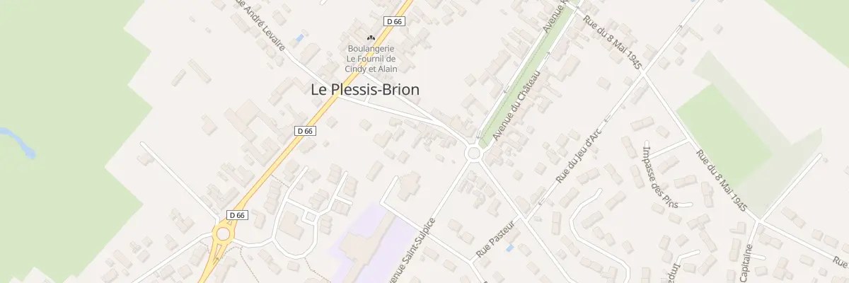 Plan du 9 Pl Bobigny au Plessis-Brion