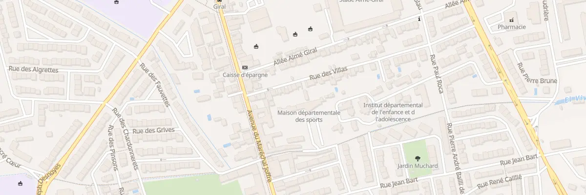 Plan du 16 Rue des Villas à Perpignan