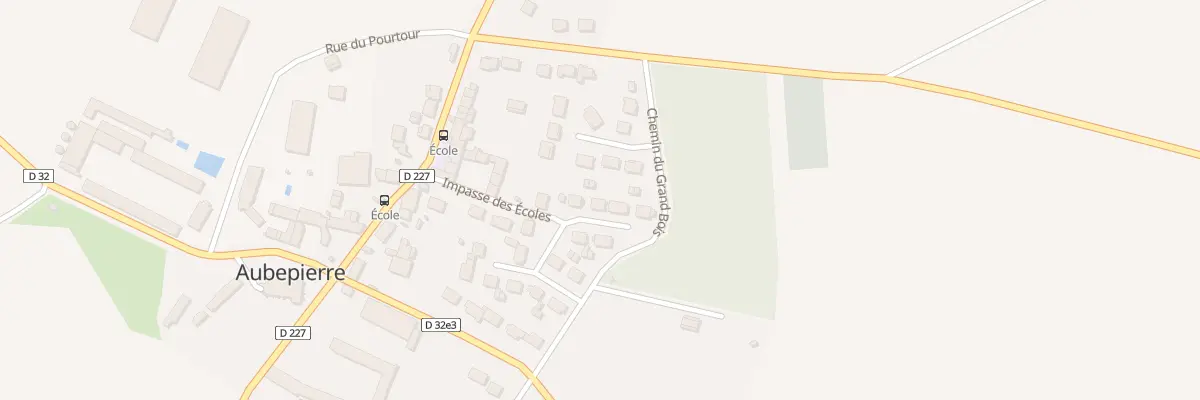 Plan du 12 Rue des Troènes à Aubepierre-Ozouer-le-Repos