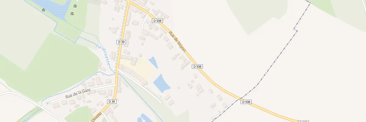 Plan du 8 Rue de Noyon à Dives