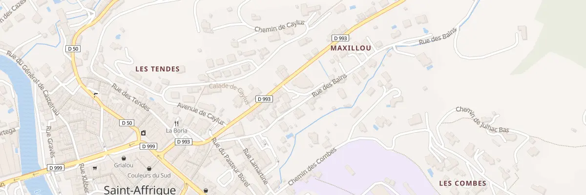 Plan du 130 Av Hippolyte Barascud à Saint-Affrique