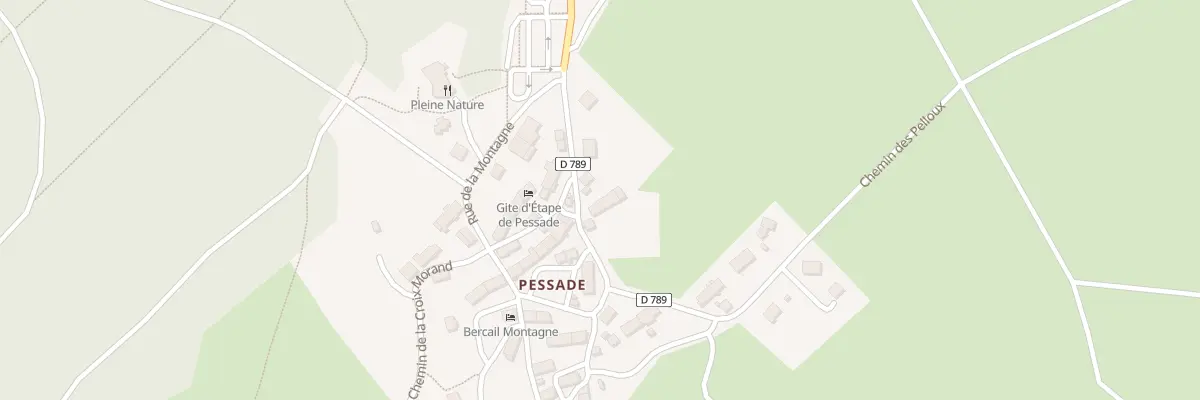 Plan du 5082 Pessade à Saulzet-le-Froid