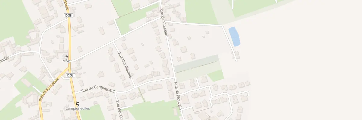 Plan du 22B Rue de Plouvain à Gavrelle
