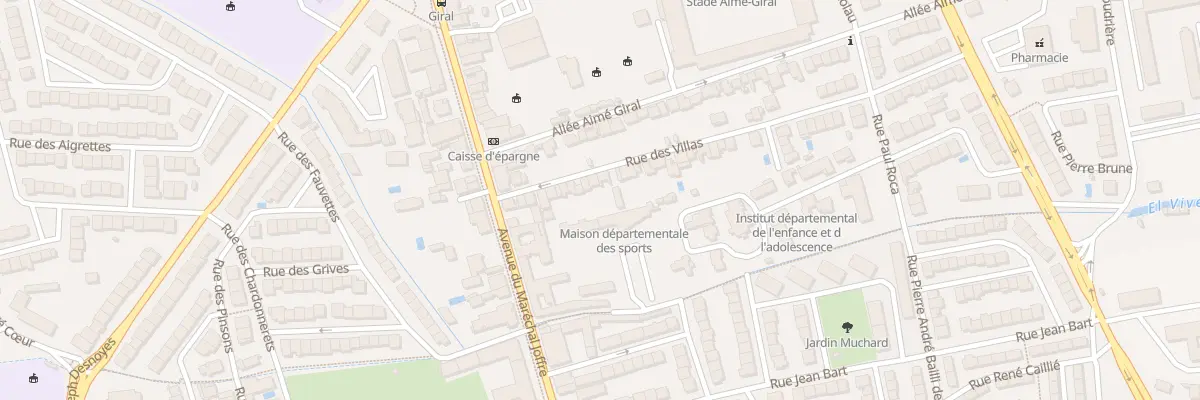 Plan du 18 Rue des Villas à Perpignan