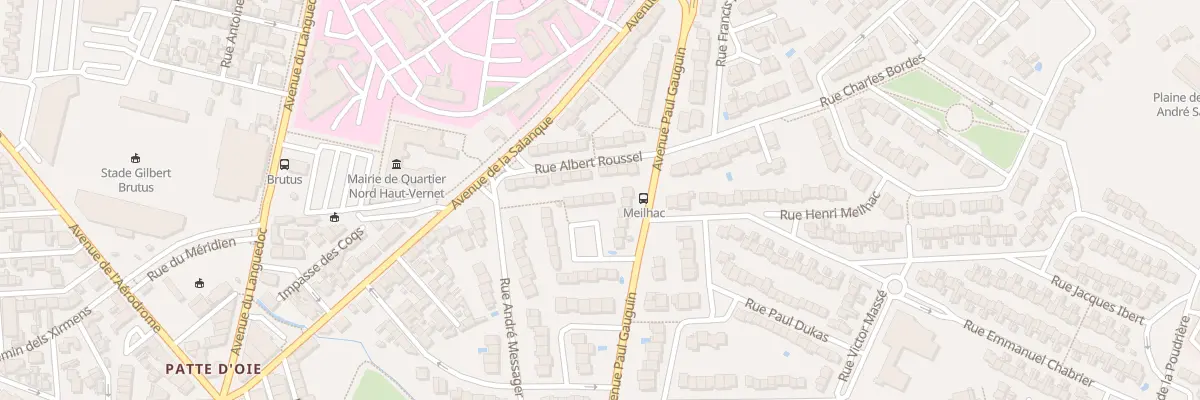 Plan du 16 Rue Vincent Scotto à Perpignan