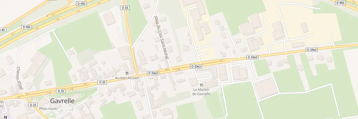 Plan du 34 Rte Nationale à Gavrelle
