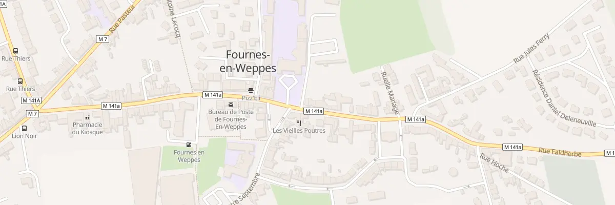 Plan du 1285 Rue Faidherbe à Fournes-en-Weppes