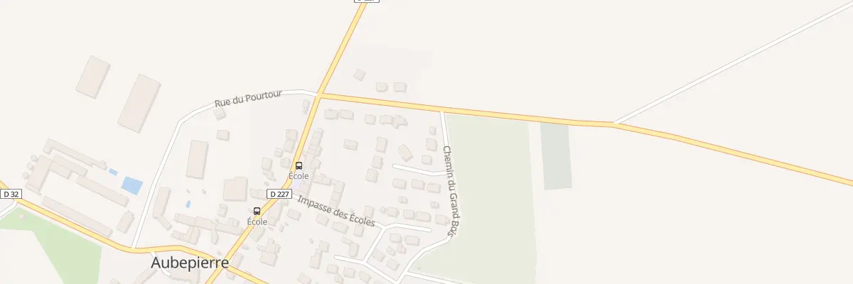 Plan du 3 Che du Grand Bois à Aubepierre-Ozouer-le-Repos