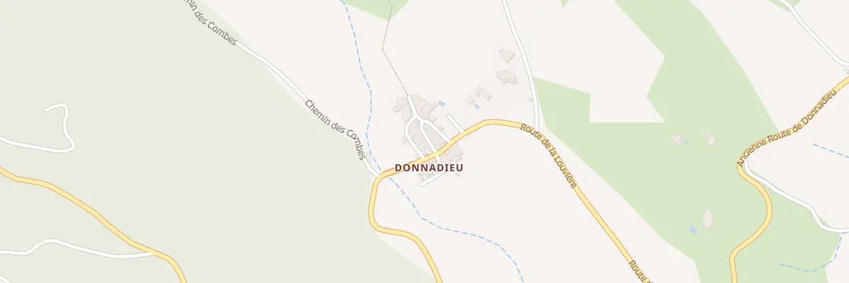Plan du 5046 Donnadieu à Babeau-Bouldoux