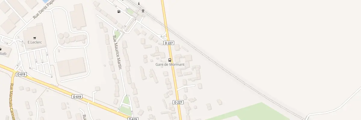Plan du 32 Av de la Gare à Mormant