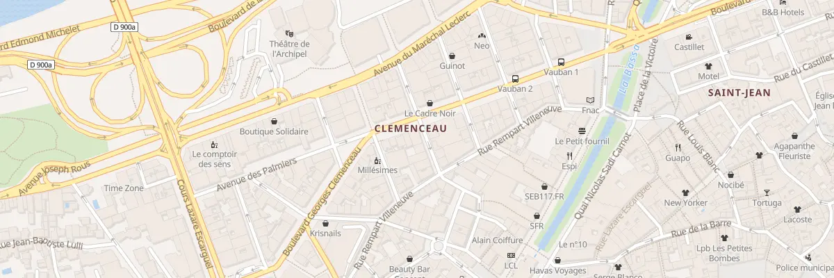 Plan du 6 Rue du Marché-de-Gros à Perpignan
