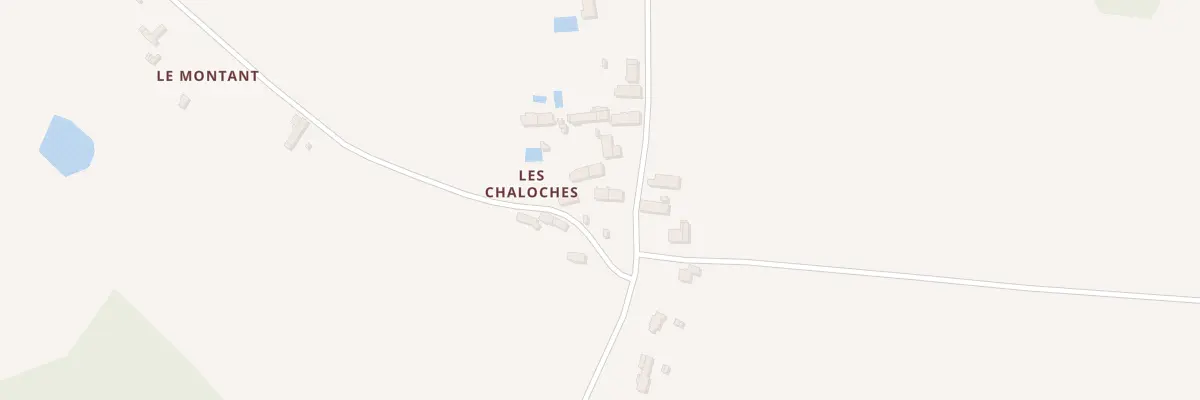 Plan du 5160 Les Chaloches à La Selle-en-Hermoy