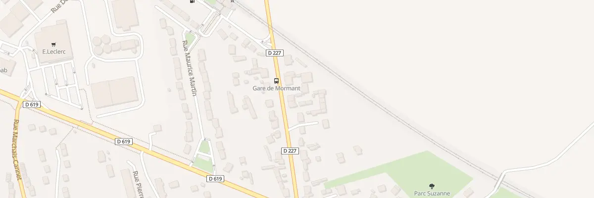 Plan du 18 Av de la Gare à Mormant